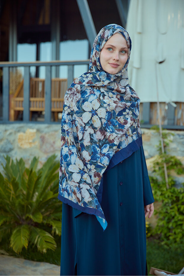 Patterned Shawl - 3