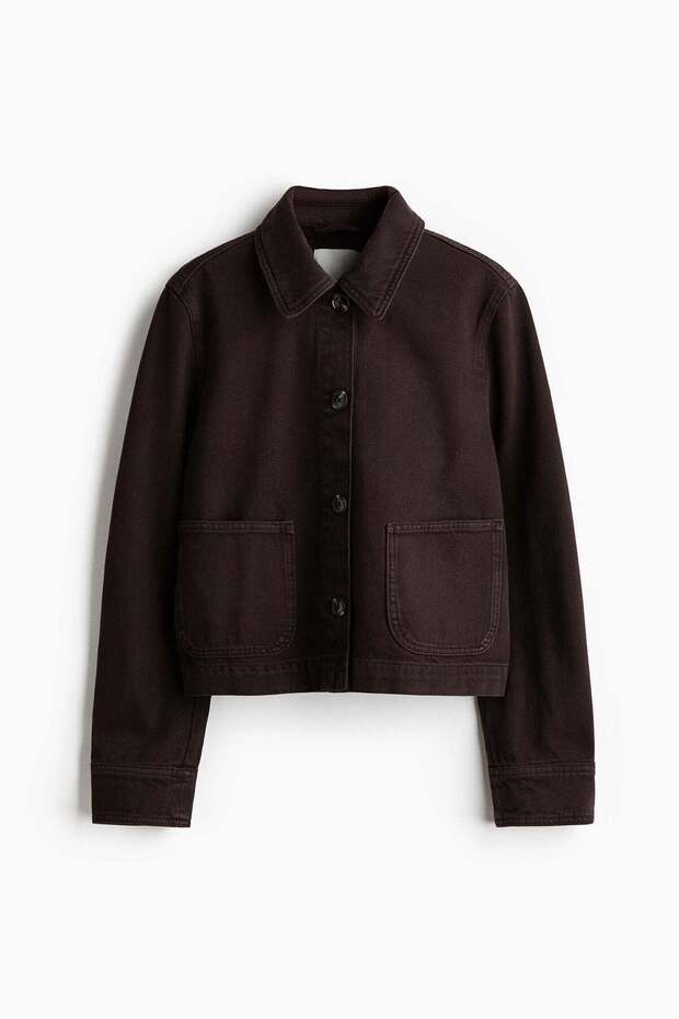 Cotton twill shacket - 5
