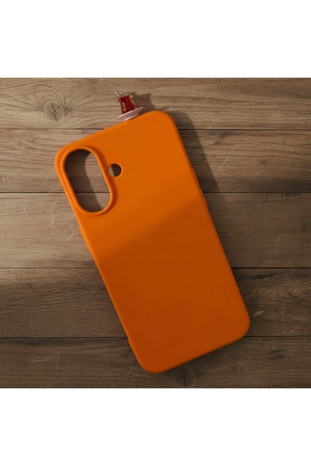 iPhone 16 Plus Tea Cup Figured Silicone Case