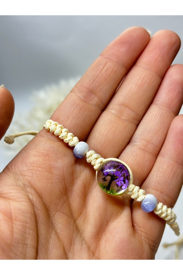 Purple Tree Children's Bracelet 1 Piece