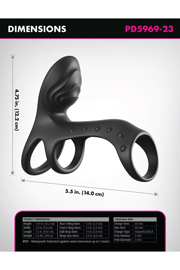 Fantasy C-Ringz Ultimate Couples Cage Pro – Silicon - 1
