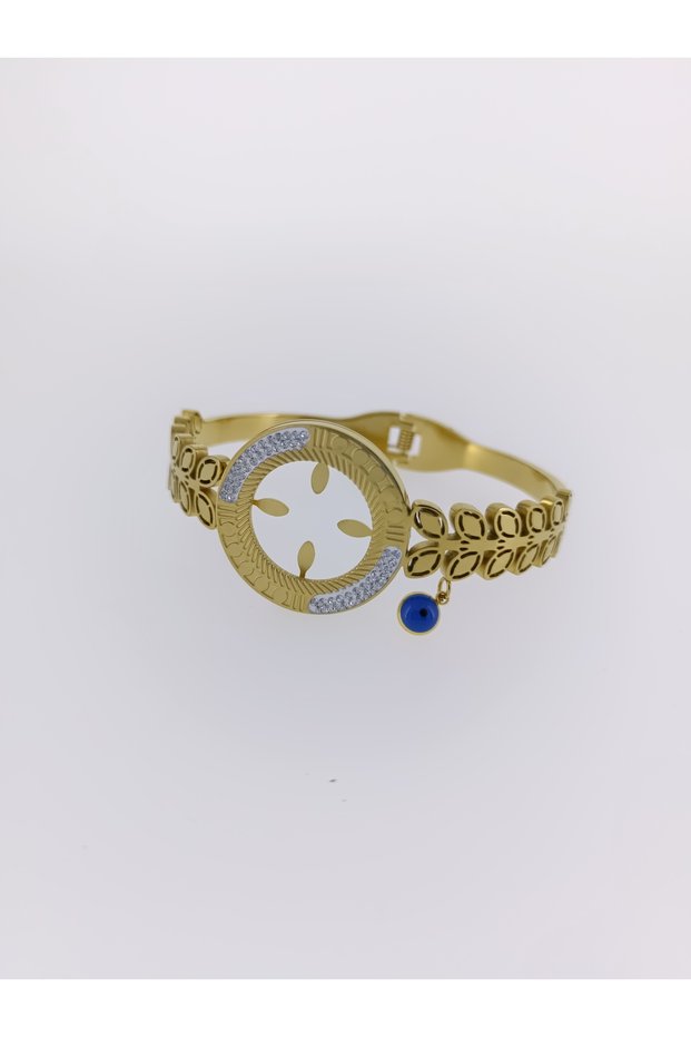 The Bracelet Is Made of 100% Steel, Which Will Not Tarnish, Even When Wearing the Fourth-Grade Gold Bracelet.