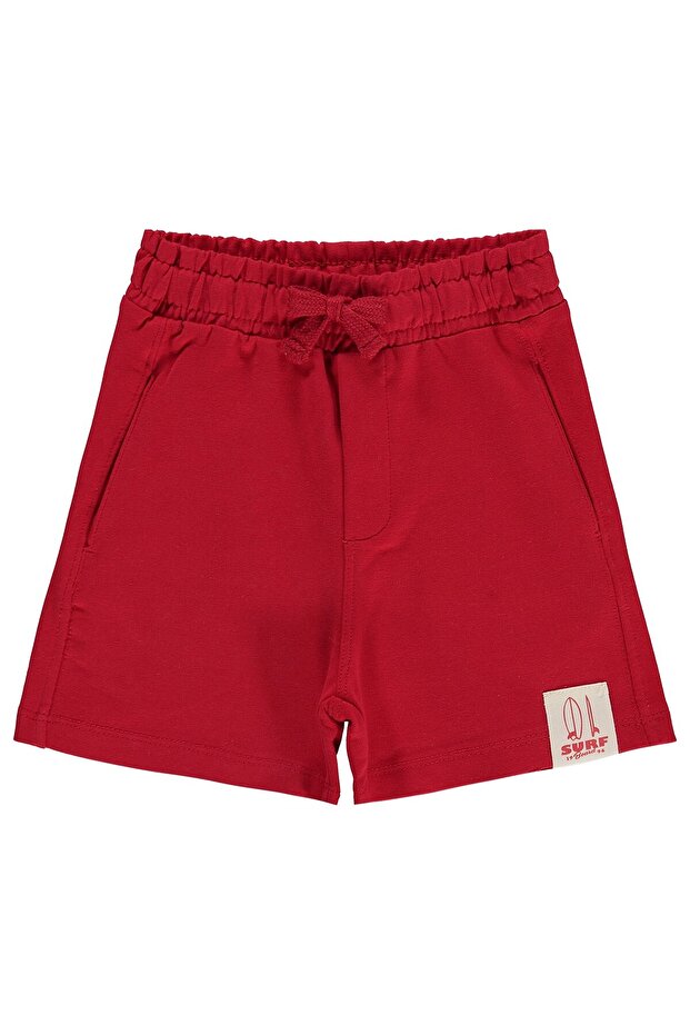 Basic Surf Label Capri for 2-5 Years - Red