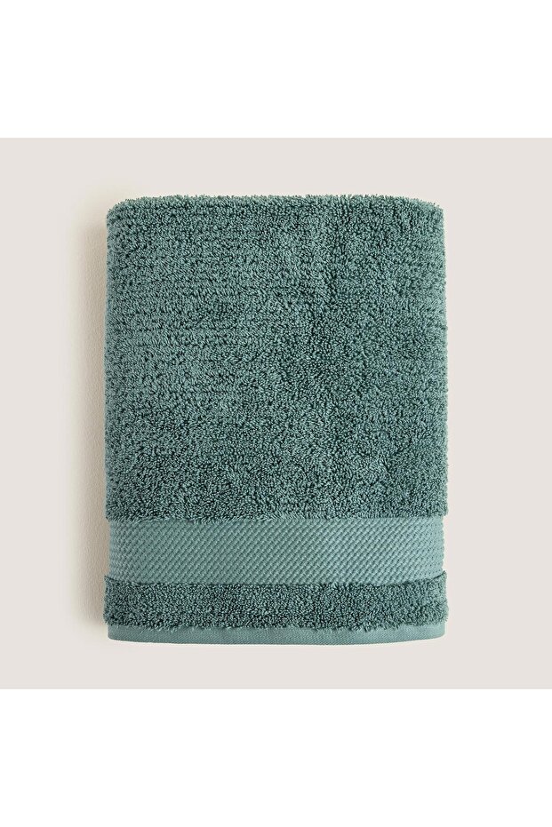 Eva Cotton 100% Cotton Bath Towel 85X150 cm Smoke Turquoise