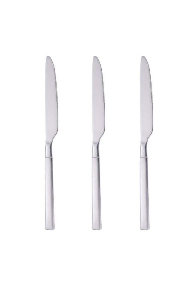 Set Cuțite Masă "Basic", Oțel inoxidabil, Inox, 23cm, 3