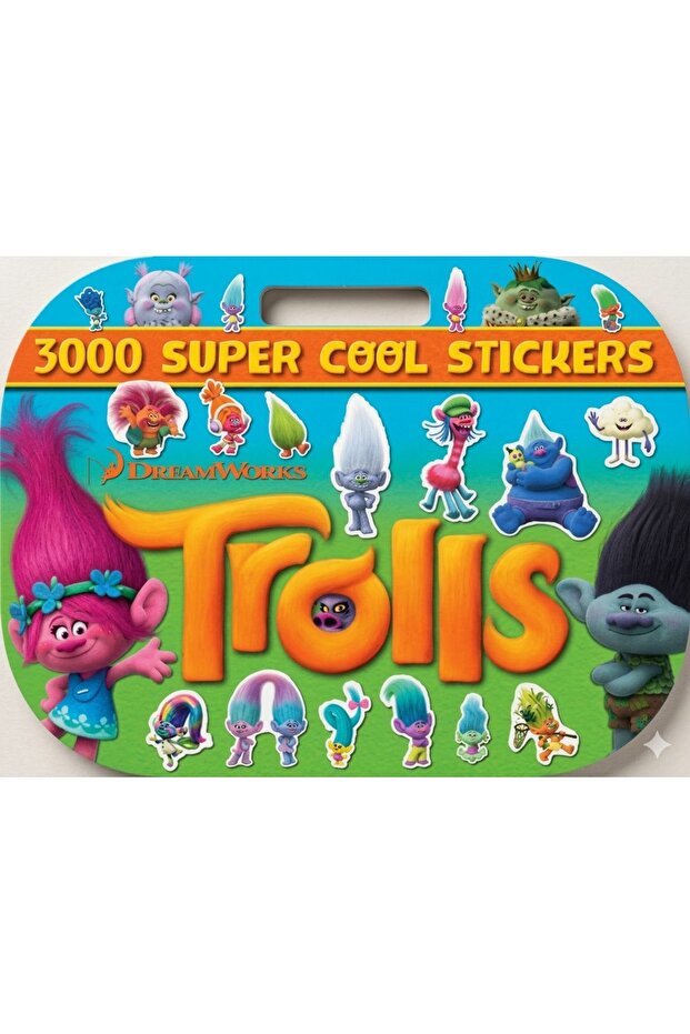 3000 Super Cool Trolltastic Stickers