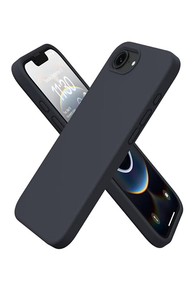 Silicone Case iPhone 16e, 6.1" Hypoallergenic Comfortable Grip Enhanced Protection | WIDGETS MATRIX
