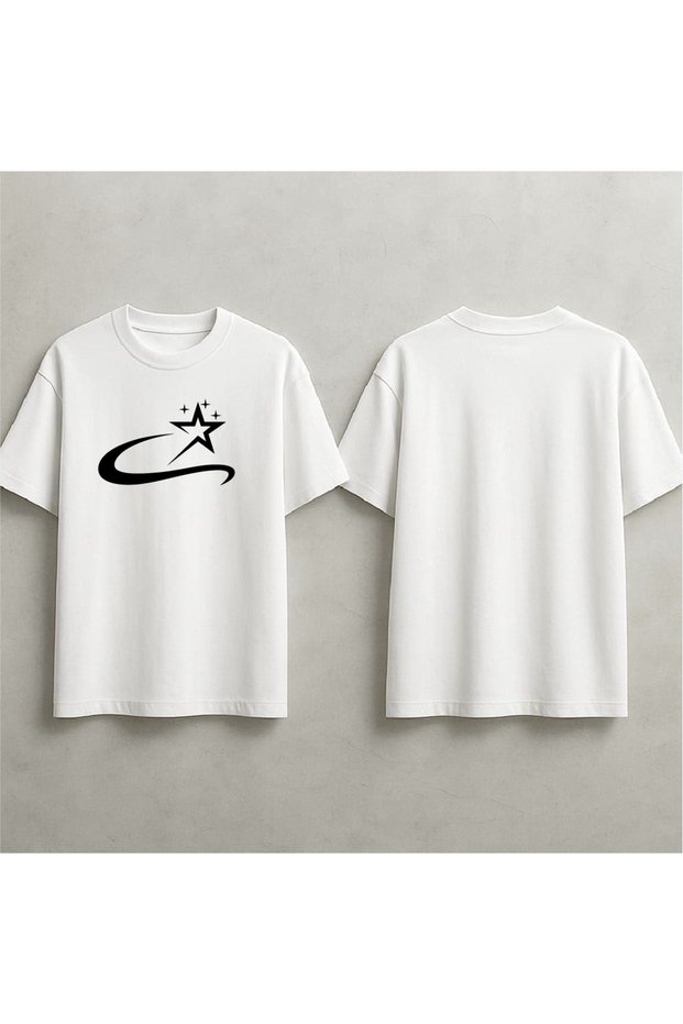 Kayan Star Print Oversized T-Shirt