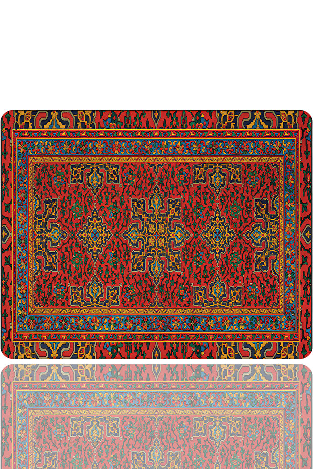 لوحة ماوس كبيرة الحجم للألعاب مقاس 48 × 40 سم، قاعدة مطاطية مضادة للانزلاق، نمط سجادة لوحة الماوس | سلسلة أناضولية
