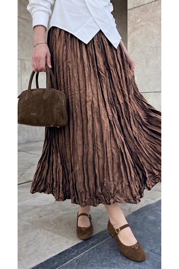 Long Crush Skirt
