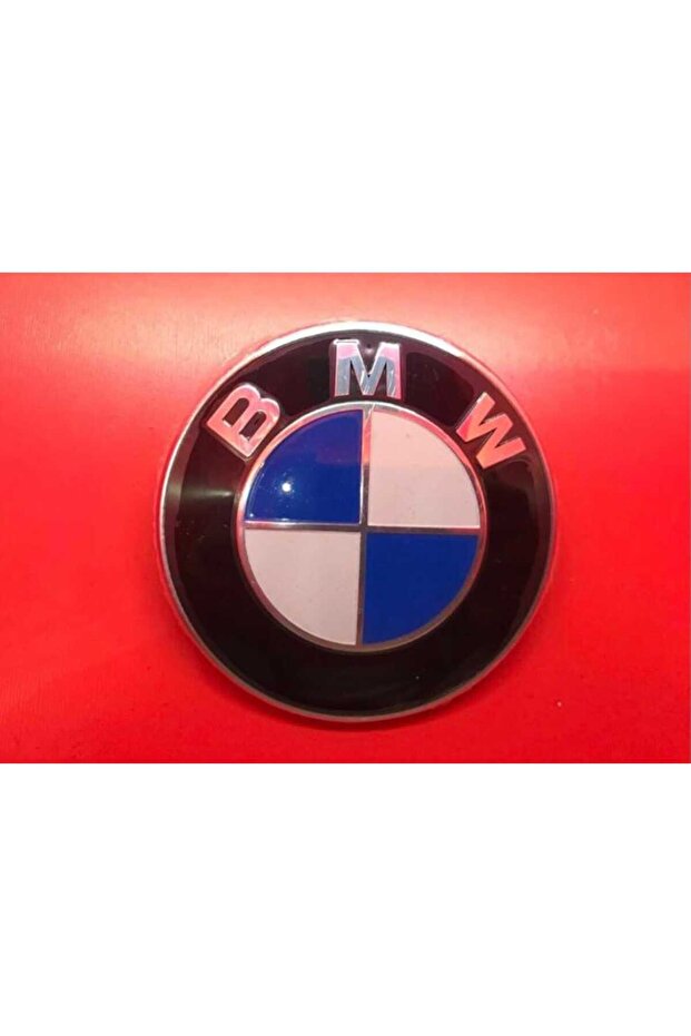 Bmw Hood Trunk Logo Emblem 82 mm (Blue White)