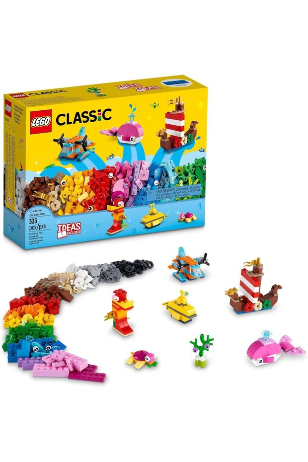 Classic Creative Ocean Fun Building Set 11018
