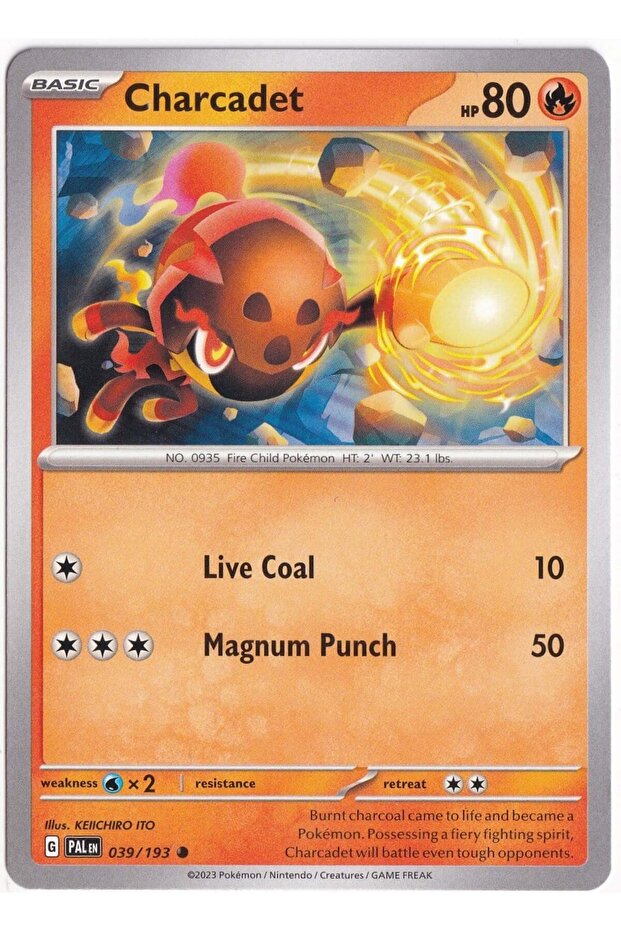 Charcadet 039/193 - Paldea Evolved - Card (Mint)