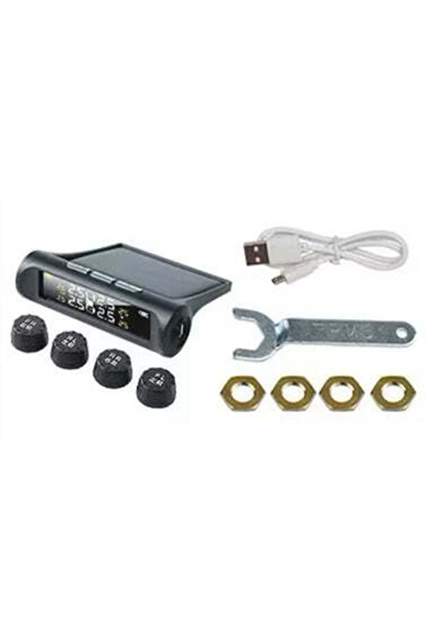 Car Tires Solar Tire Pressure Monitoring Systems TPMS