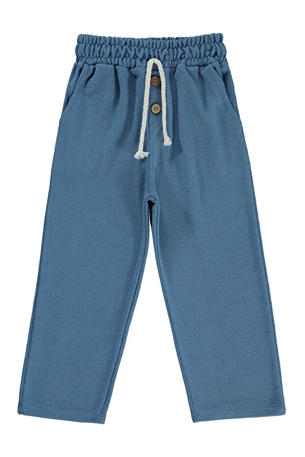 Elastic Waist Pants for 2-5 Years Old - Blue