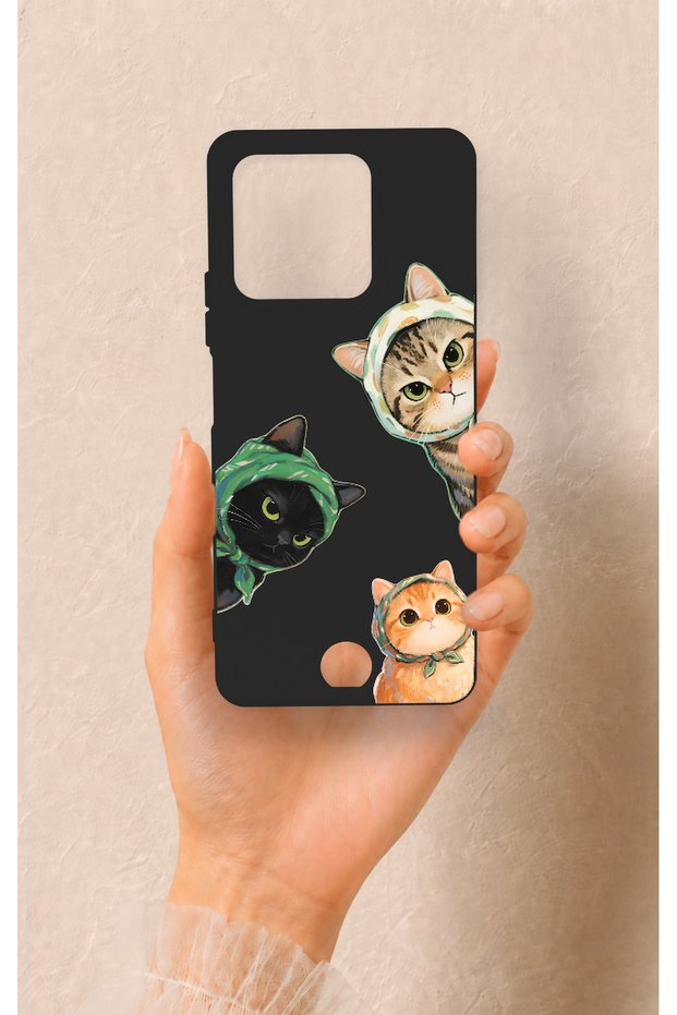 Reeder S71 Compatible Cat Team Patterned Silicone Case