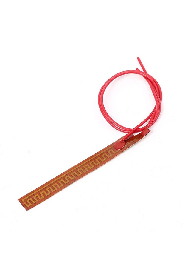 12V 12W Flexible Polyimide Heater Plate Adhesive PI Heating Film 10mmx93mm