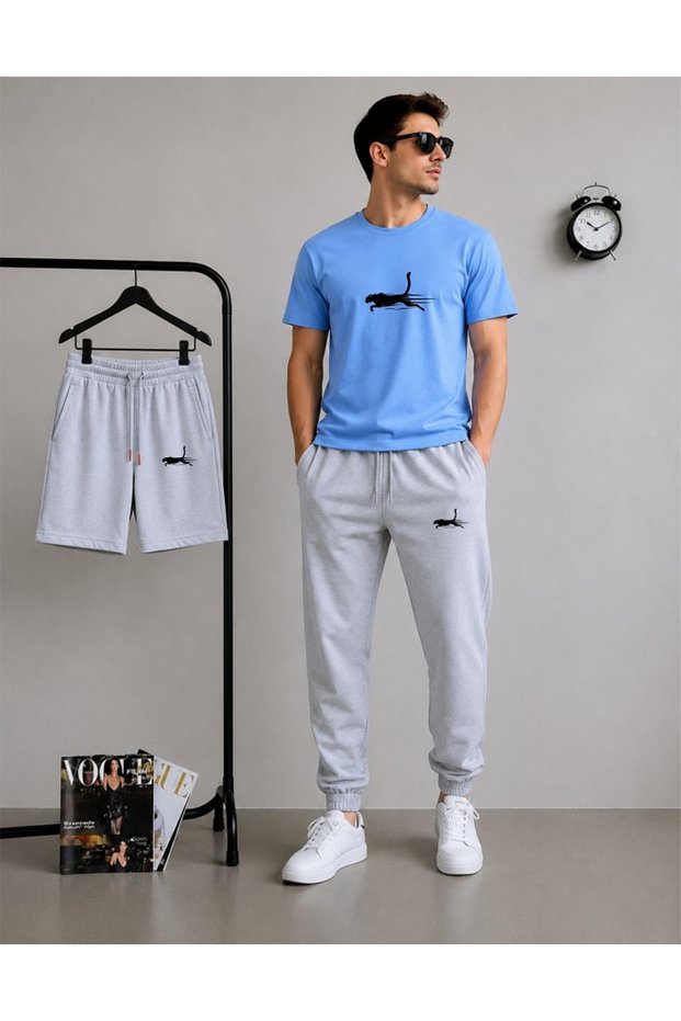 Unisex Oversize Comfortable Fit 3-Piece Set – Comfortable Fit for Sports and Daily Use