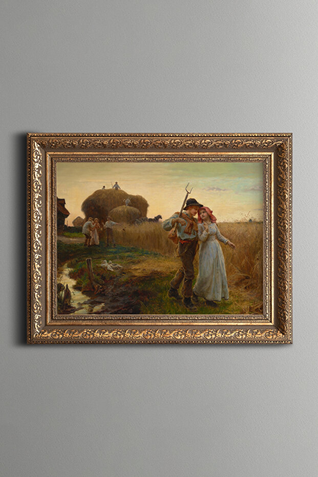 سامان هاساد - لوحة بنمط عتيق - موديل سميك