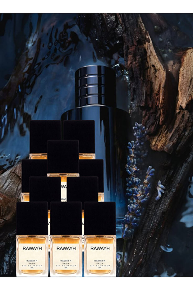 10 قطع عطر ساوي 50 مل