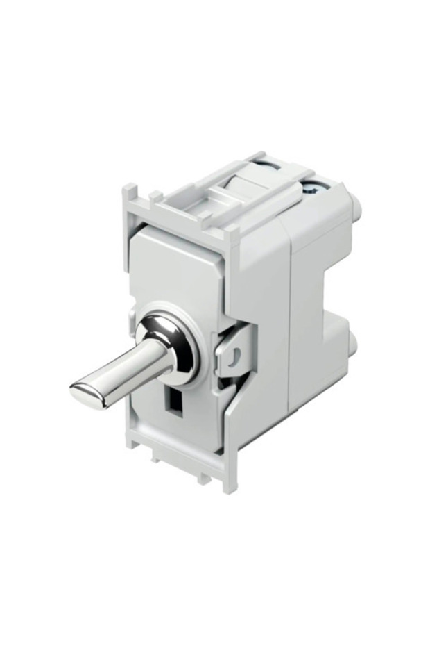 TEM Edge blinds Sun Visor switch, 1 module, chrome