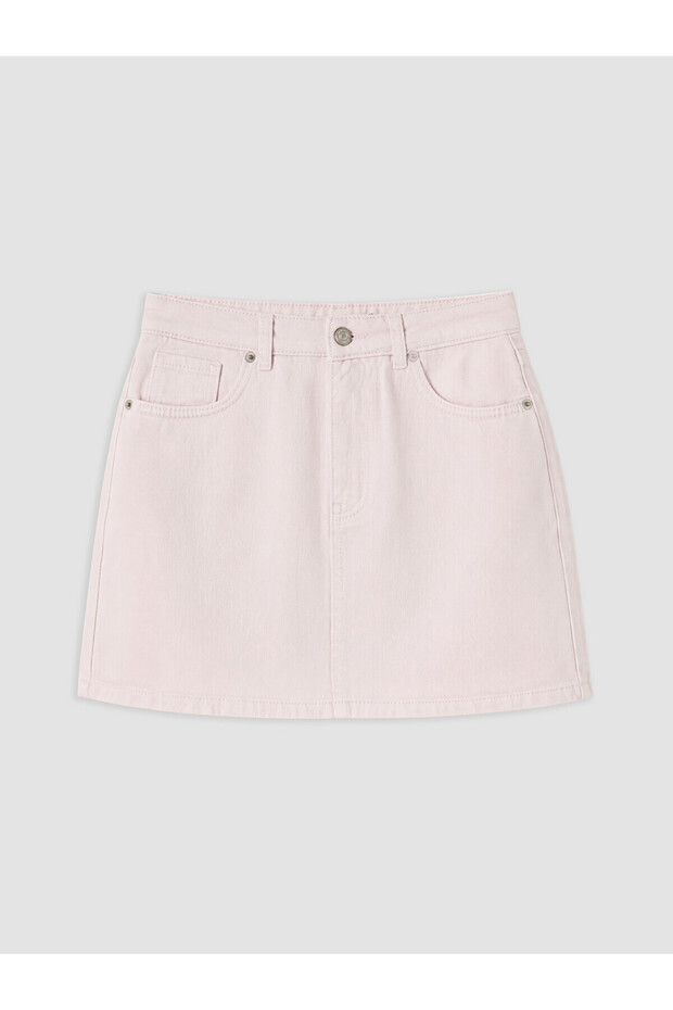 Özmarka New Season Regular Fit Mini Jean Skirt