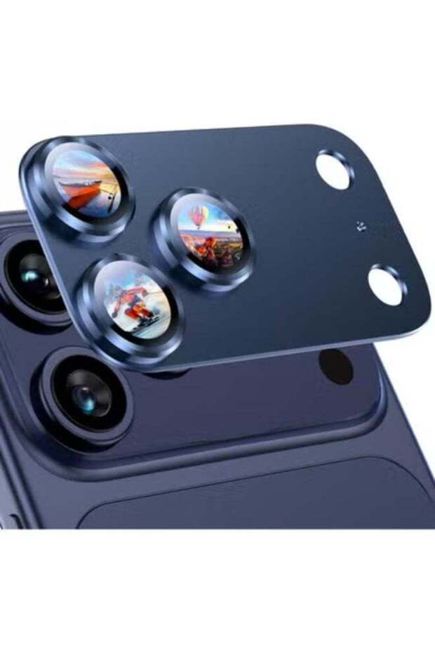 Camera Lens Protector for iPhone 17 Pro Max | Metal Tempered Glass Rear Camera Cover, Anti-Scratch