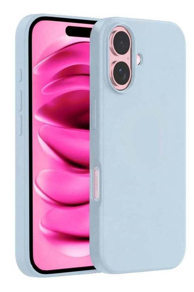 Liquid Silicone Case for iPhone 16 - Ultra Slim Design with Soft Anti-Scratch Microfiber Lining & Drop Protection