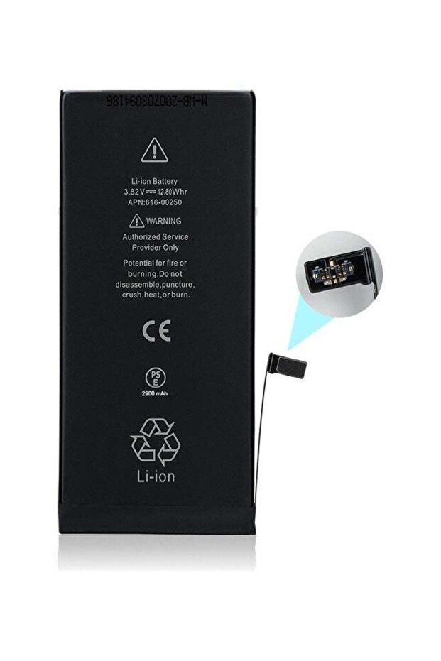 2900mAh High-Capacity Replacement Battery for iPhone 7 Plus – Black