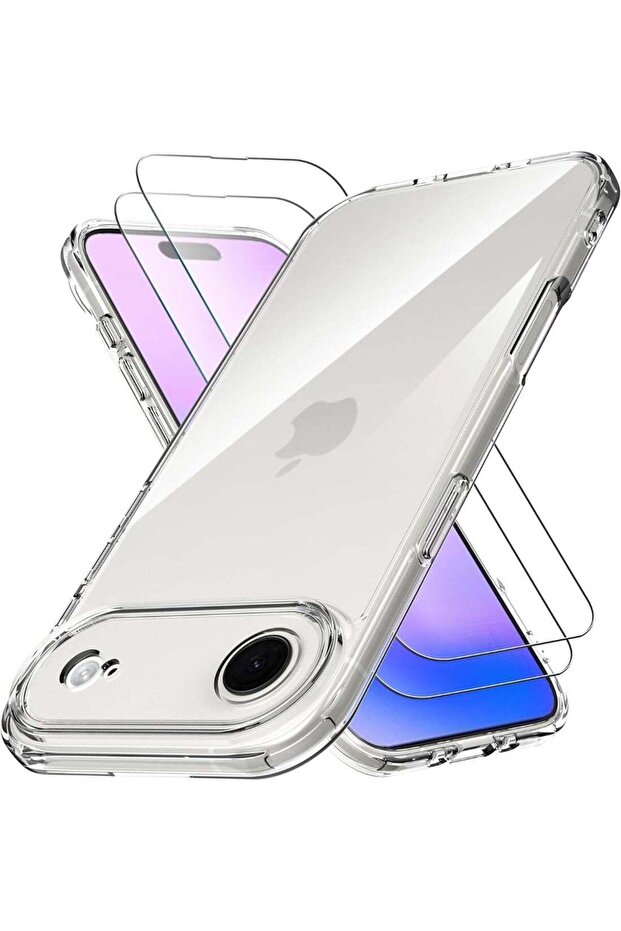 3 Pack Screen Protector for iPhone 17 Air + 3 Pack Camera Lens Tempered Glass