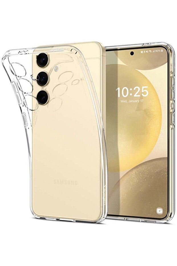 Case for Samsung Galaxy S24 Case: Liquid Crystal [Lightweight Slim] for Samsung Galaxy S24 Case - Crystal Clear