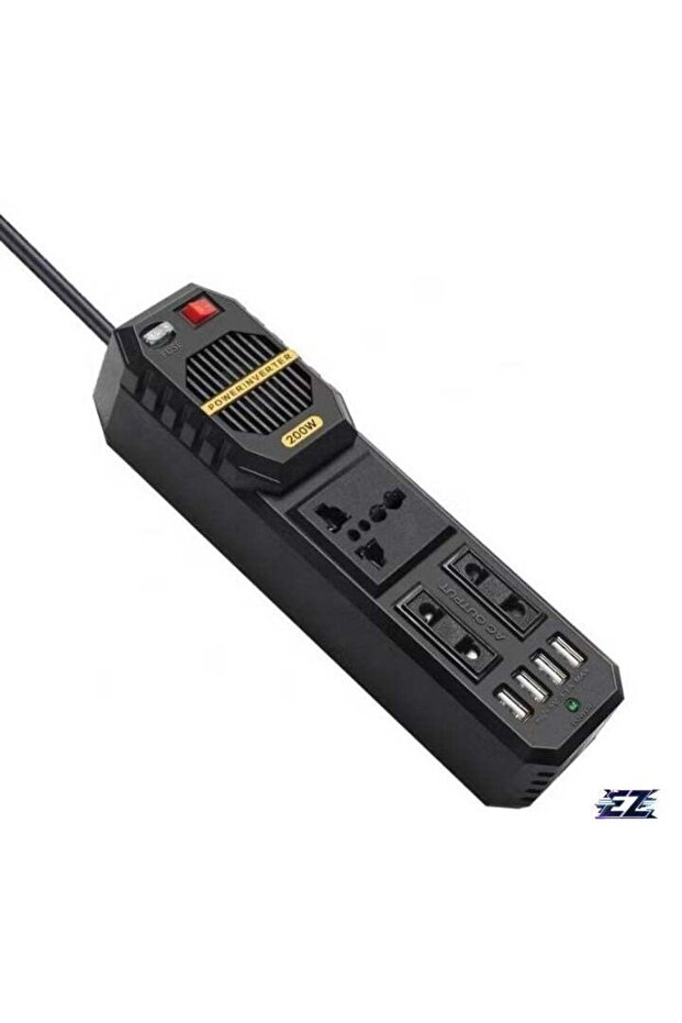 200W Power Inverter DC 12V to 220V AC Car Power Inverter
