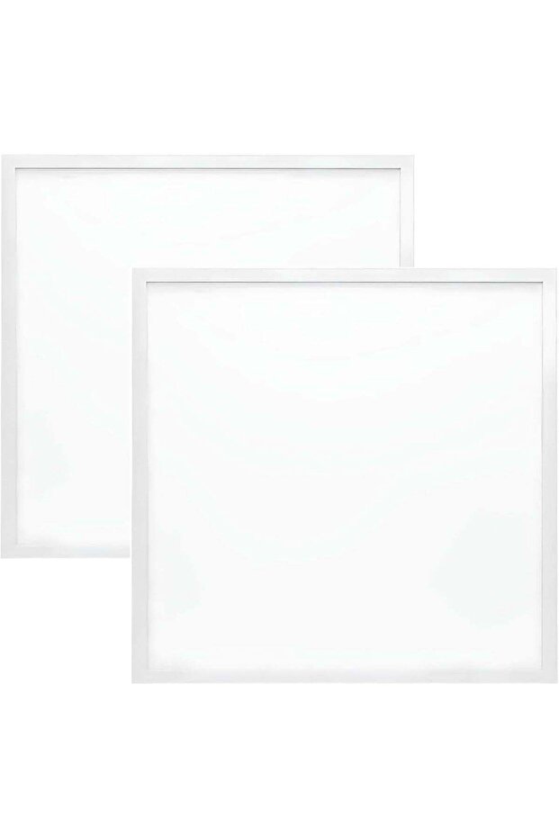 60x60cm LED Panel Light 80W - Ultra Slim Square Ceiling Light (Pack of 2)