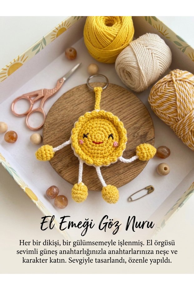Hand-Knitted Amigurumi Keychain / Bag Charm