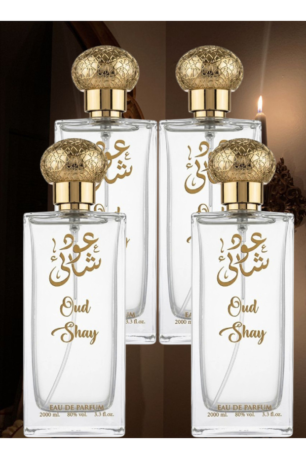 4 قطع عطر شاي 100 مل