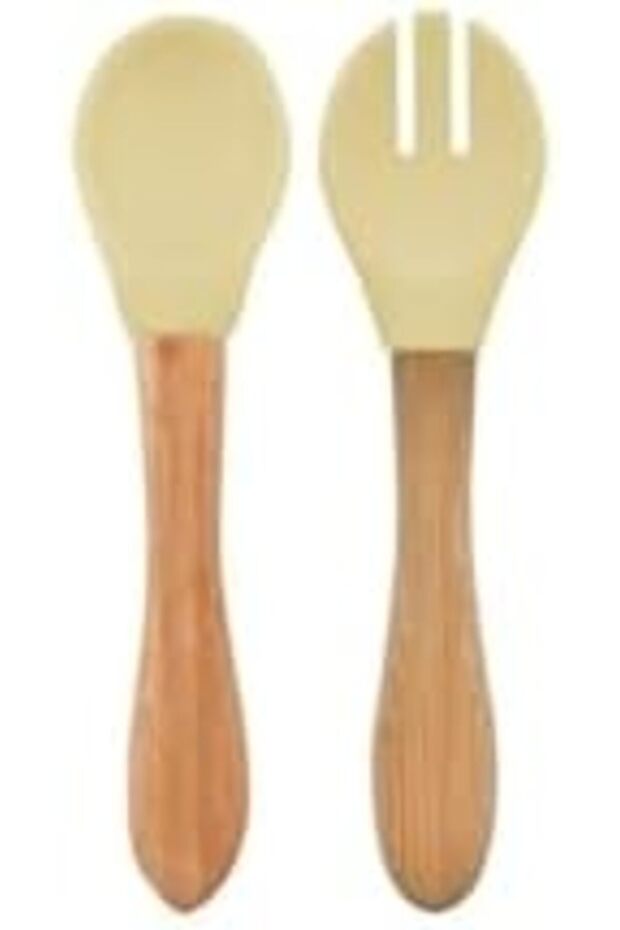 Gme Shop Food Spoon + Fork - Mellow Yellow 1073147