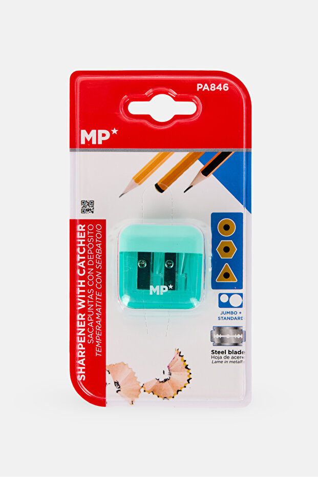 Sharpner With Shaving Catcher, Assorted