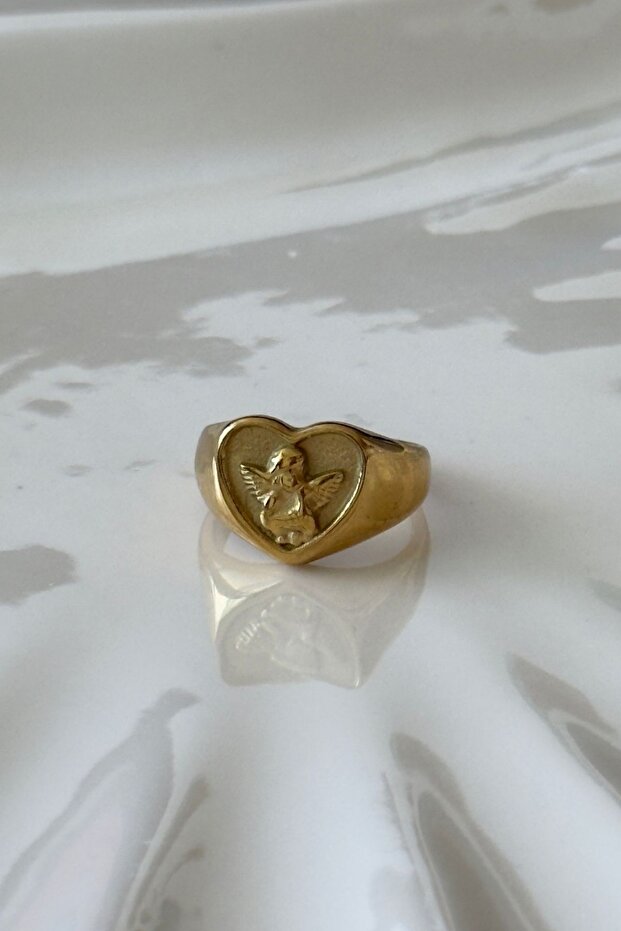 Steel Angel Figured Knight Ring