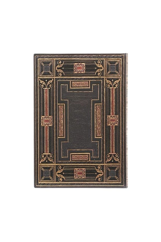 Onyx Hard Cover 13X18 cm Unlined Notebook Pb9615-3