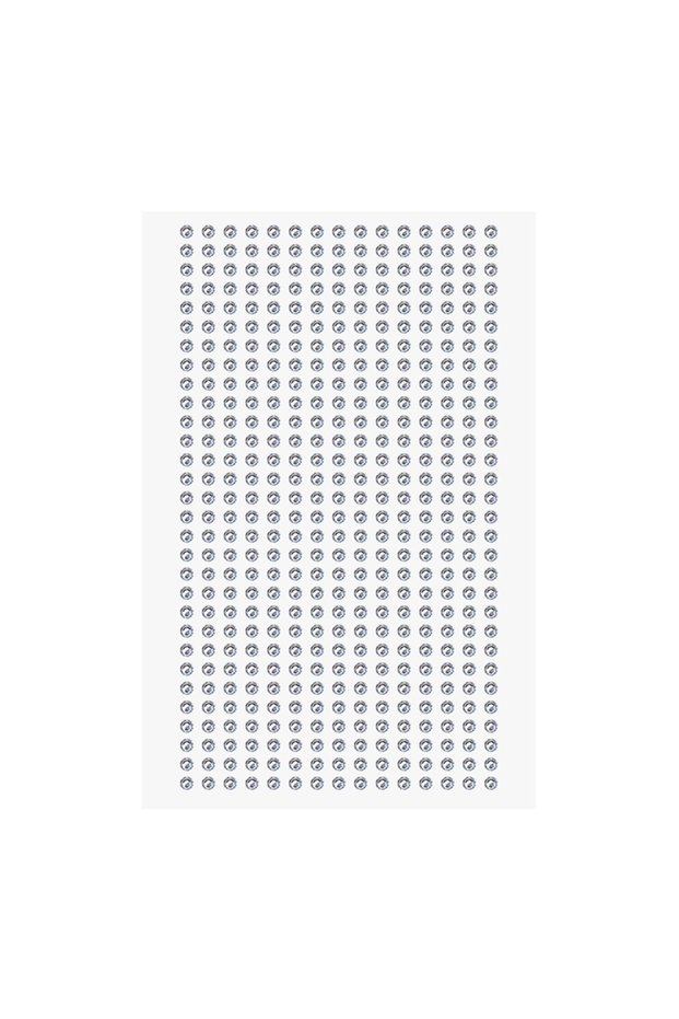 3mm450pcs NEW Self Adhesive Face Hair Gems Rhinestones Crystal Sticker Body Jewels Sticker Makeup Cr