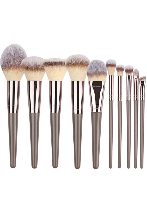 10BR 10-20PCS Makeup Brush Set Foundation Concealer Powder Eyeshadow Blush Brush Kabuki Blending Cos