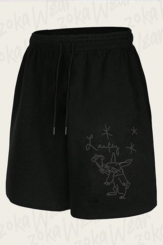 Unisex Laufey Merch Jingle Bunny Design Printed Shorts