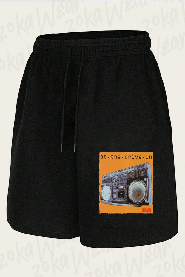 Unisex at the Drive's Design Printed Shorts