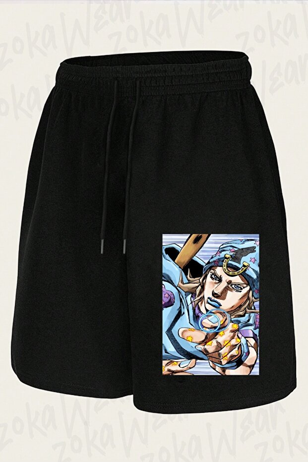Unisex Johnny Joestar Jojo Design Printed Shorts