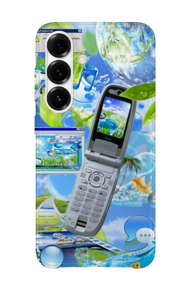 Samsung Galaxy S23 Plus Compatible Printed Transparent Phone Case | Collection: Aeroglass Mirage