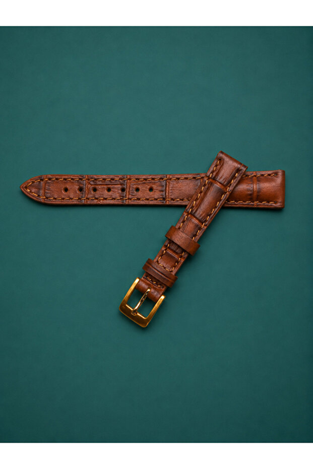 Premium Genuine Leather 12mm Watch Band – Classic Series