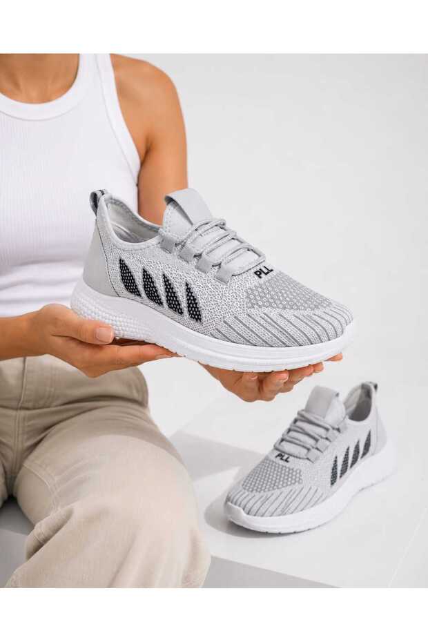 Unisex Lightweight Sole, Breathable, Knitwear Surface, Daily Walking Sports Sneaker Shoes