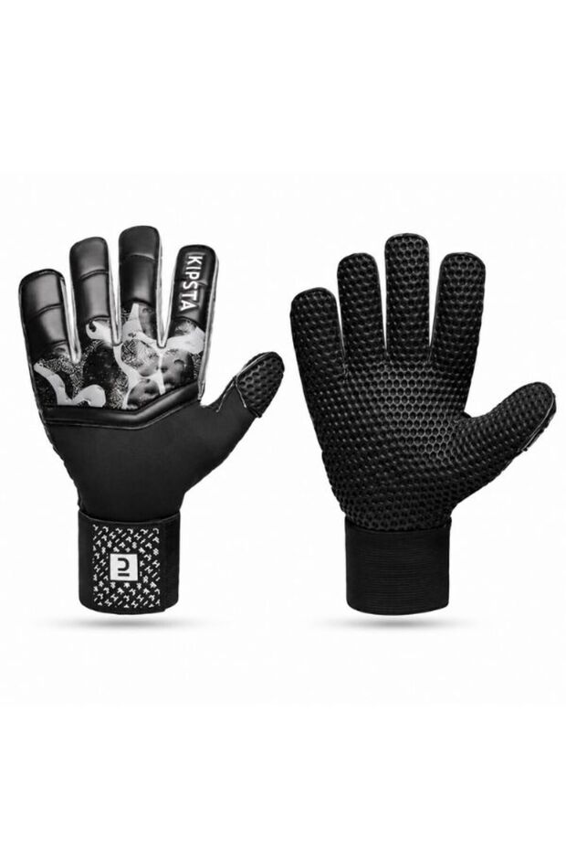 Kipsta F100 Goalkeeper Glove Size 8 (L) – Durable Latex Coated Football Glove