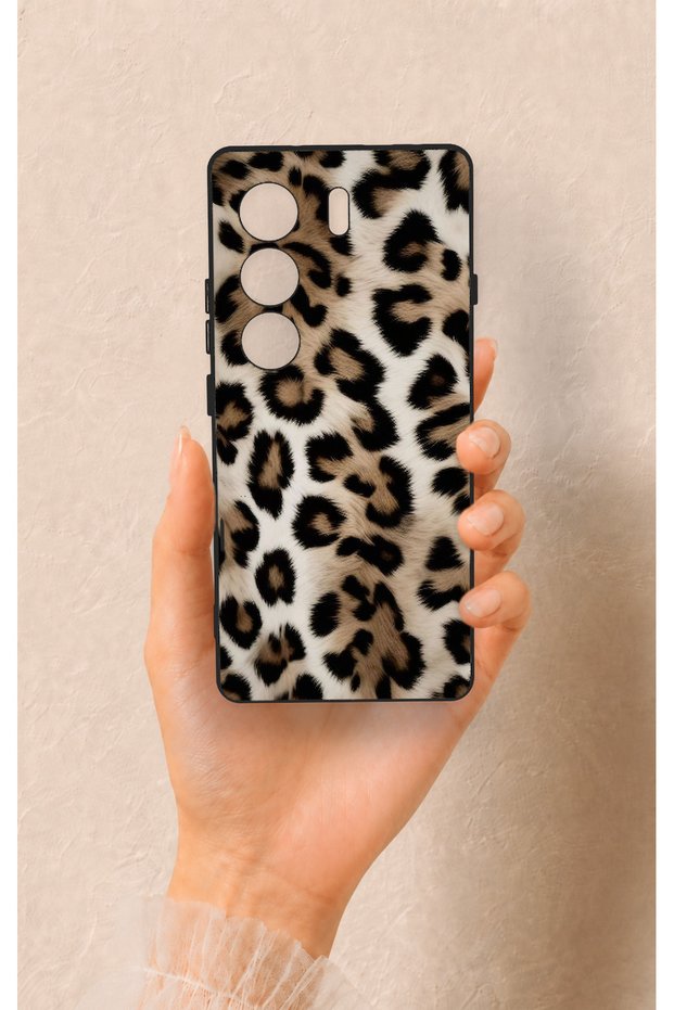 Tecno Camon 40 4g Compatible Leopard Skin Pattern Silicone Case