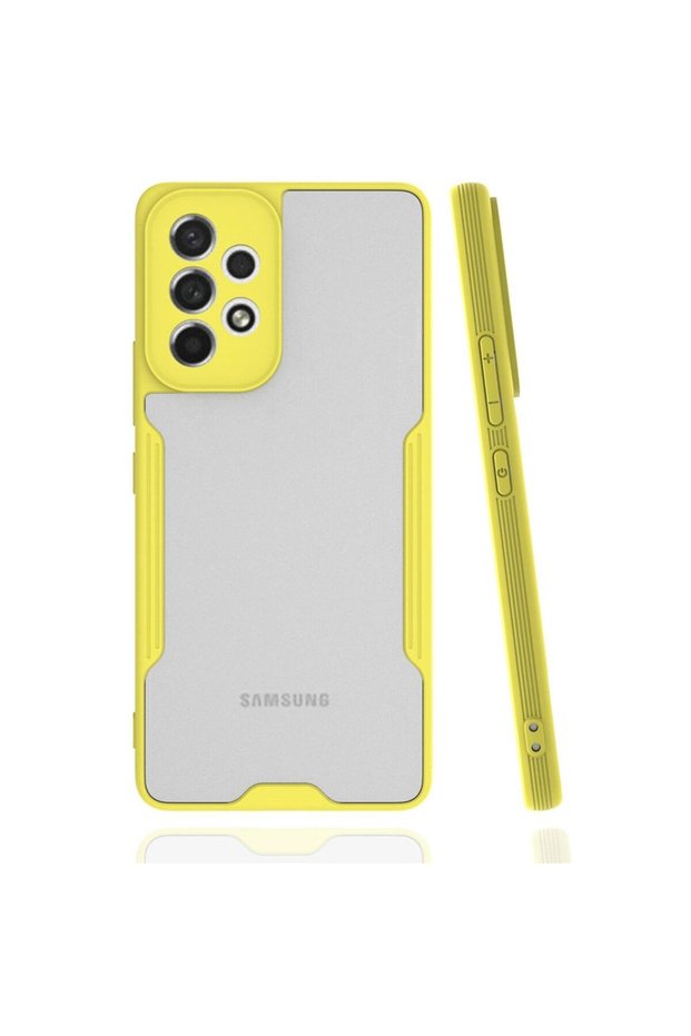 Samsung Galaxy A33 5g Case Platinum Silicone - Yellow